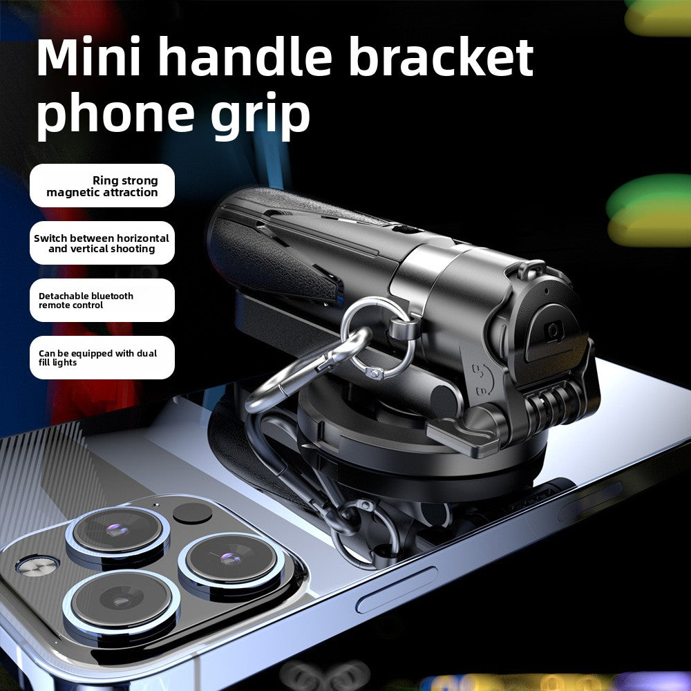 P15 Magnetic Selfie Stick with Bluetooth Remote and Fill Light Options