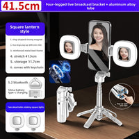 P15 Magnetic Selfie Stick with Bluetooth Remote and Fill Light Options