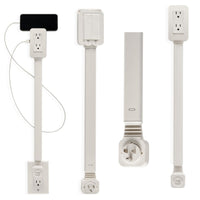 Power socket rotating extender