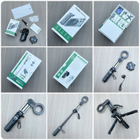 P15 Magnetic Selfie Stick with Bluetooth Remote and Fill Light Options